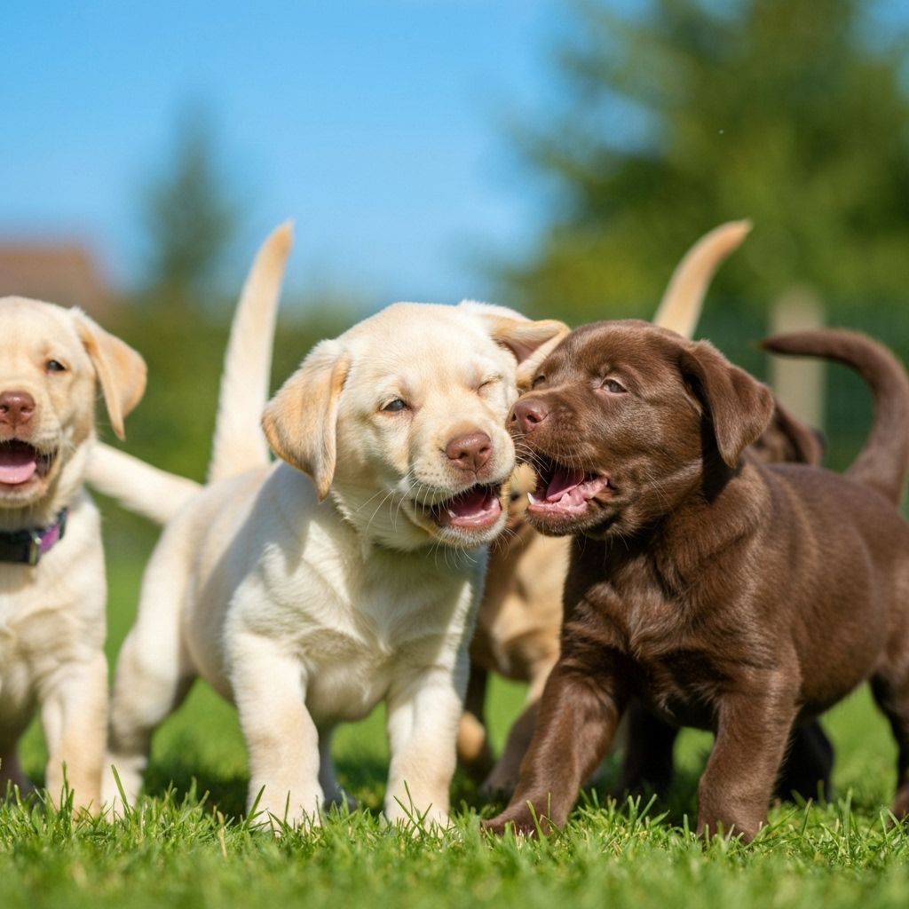 ინფორმაციული ვებსაიტი ლაბრადორების შესახებ ფოტო გალერეით - ვებ-გვერდის მაგალითი