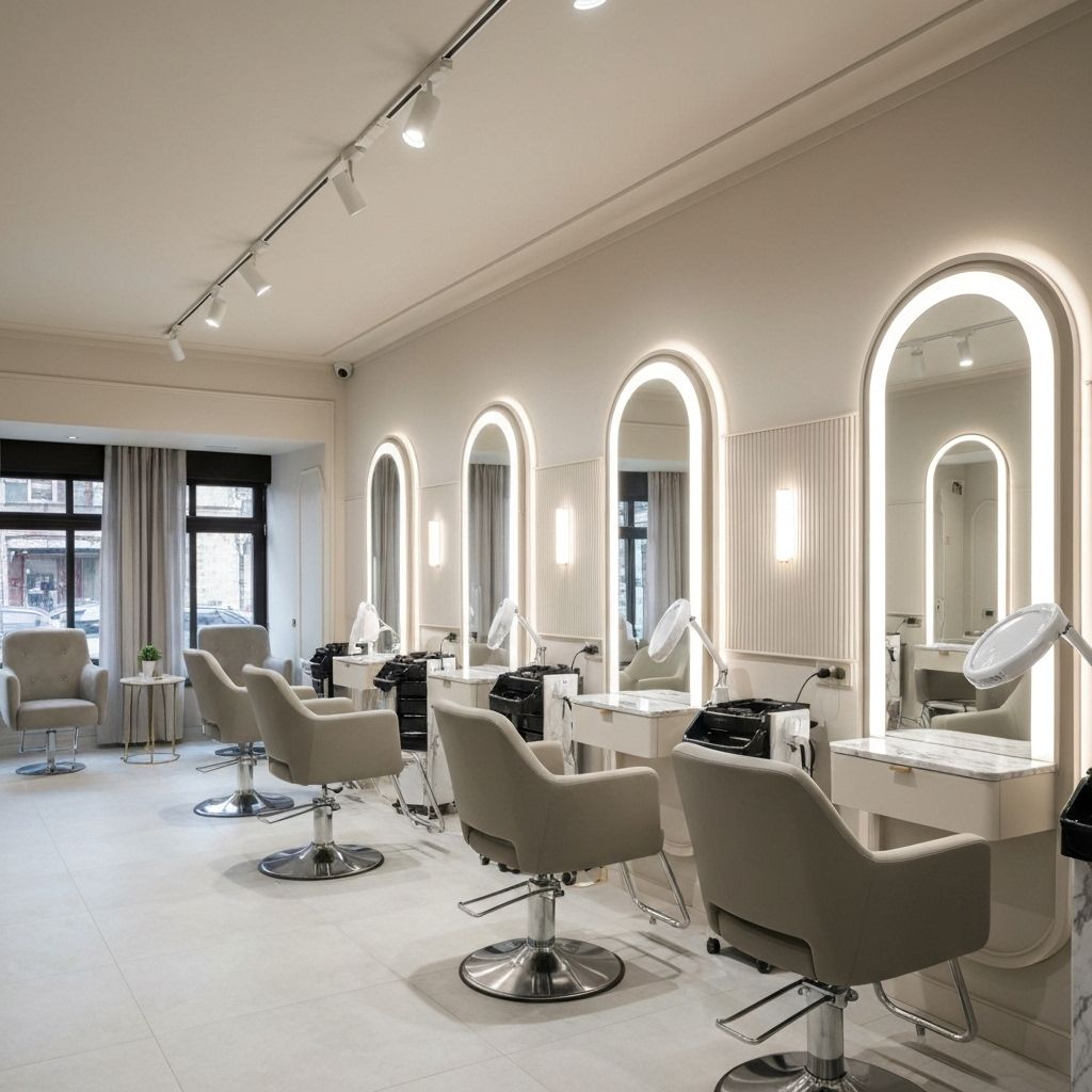 ელეგანტური სილამაზის სალონის ვებსაიტი Geoecom დიზაინით - ვებსაიტის დამზადების მაგალითი